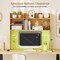 Desktop Bookshelf with Adjustable Shelves Open Compartment 37 Inch